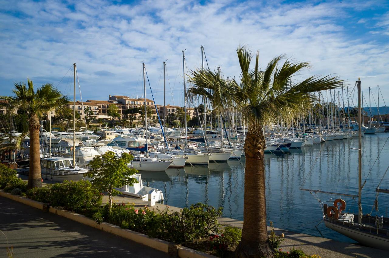 Le port de l’île de Embiez