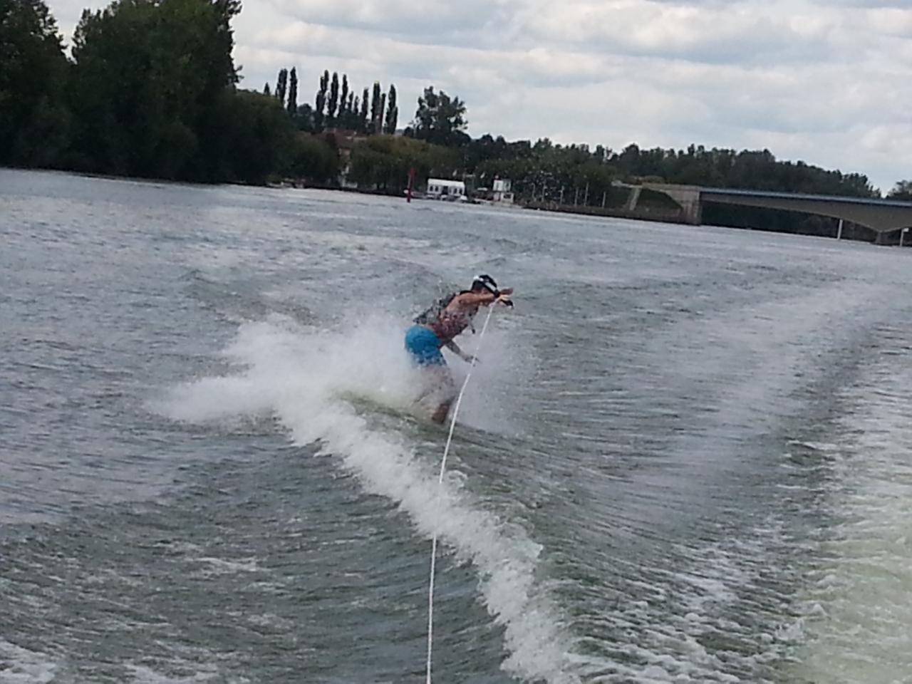 Wakeboard sur la Saône