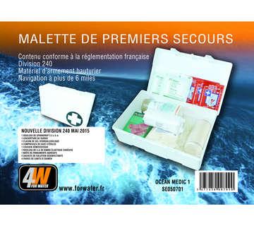 MALLETTES PREMIERS SECOURS CÔTIERS ET HAUTURIERS