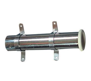 PORTE CANNE A PLAQUER INOX