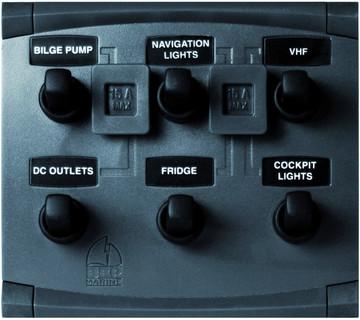 TABLEAU ELECTRIQUE COMPACT ETANCHE  12/24 V