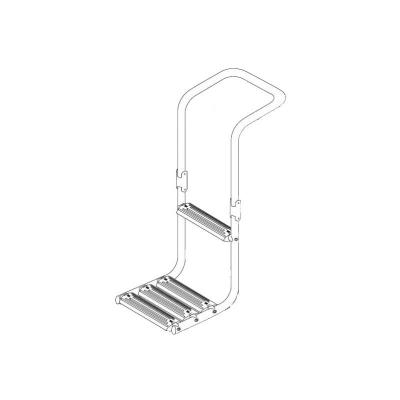 ECHELLE PLATE-FORME IMMERGÉE PLASTIMO