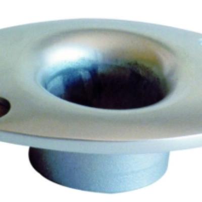 ÉCUBIER OUVERT en ALUMINIUM ANODISE PLASTIMO