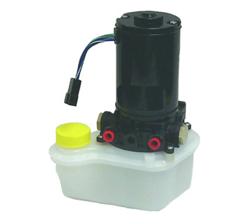 Moteur trim avec reservoir
