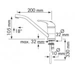 Robinet mitigeur crosse longue 2